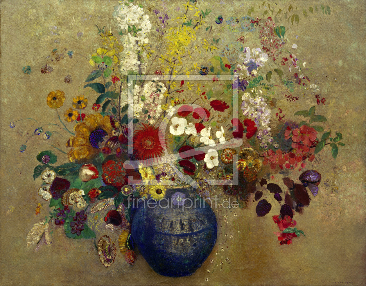 Bild-Nr.: 30009676 Redon / Bouquet of Flowers / 1909 erstellt von Redon, Odilon