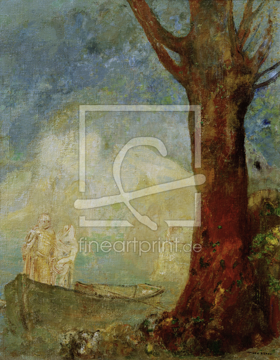 Bild-Nr.: 30009688 Odilon Redon, The Barque / Painting / c. erstellt von Redon, Odilon