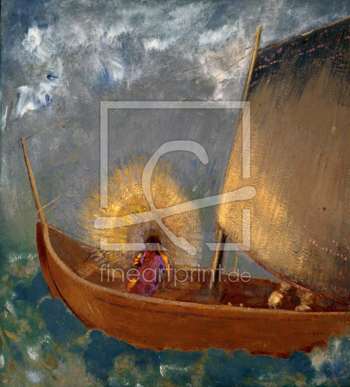 Bild-Nr.: 30009700 O.Redon, La Barque Mystique