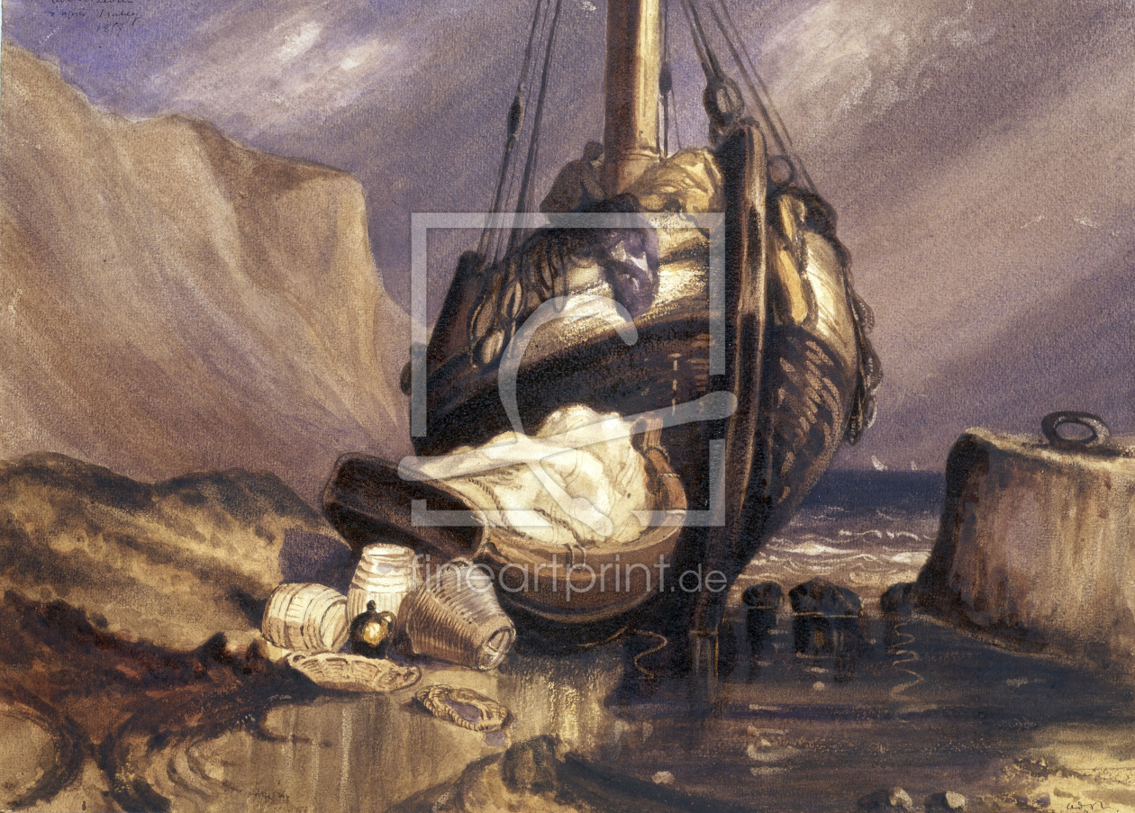 Bild-Nr.: 30009704 O.Redon, Bateau de Pêcheur, 1857 Bild-Nr.: 30009704 O.Redon, Bateau de Pêcheur, 1857 erstellt von Redon, Odilon