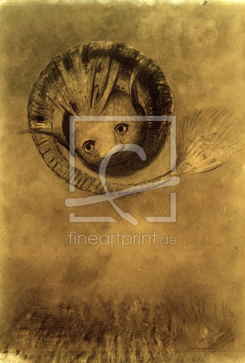 Bild-Nr.: 30009716 O.Redon, Chimera / Drawing / 1883 erstellt von Redon, Odilon