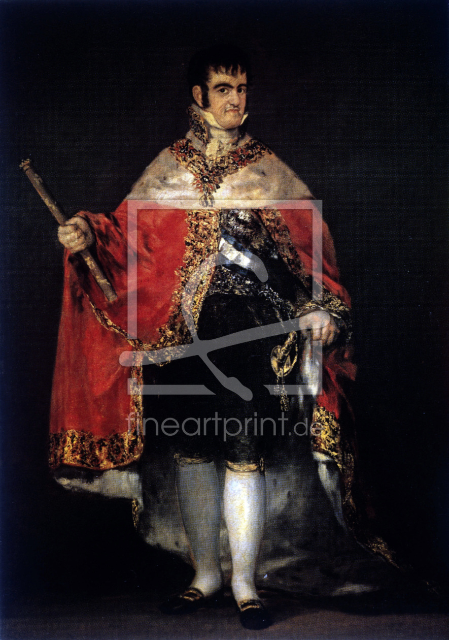 Bild-Nr.: 30009804 Ferdinand VII of Spain / Paint.by Goya erstellt von Klee, Paul