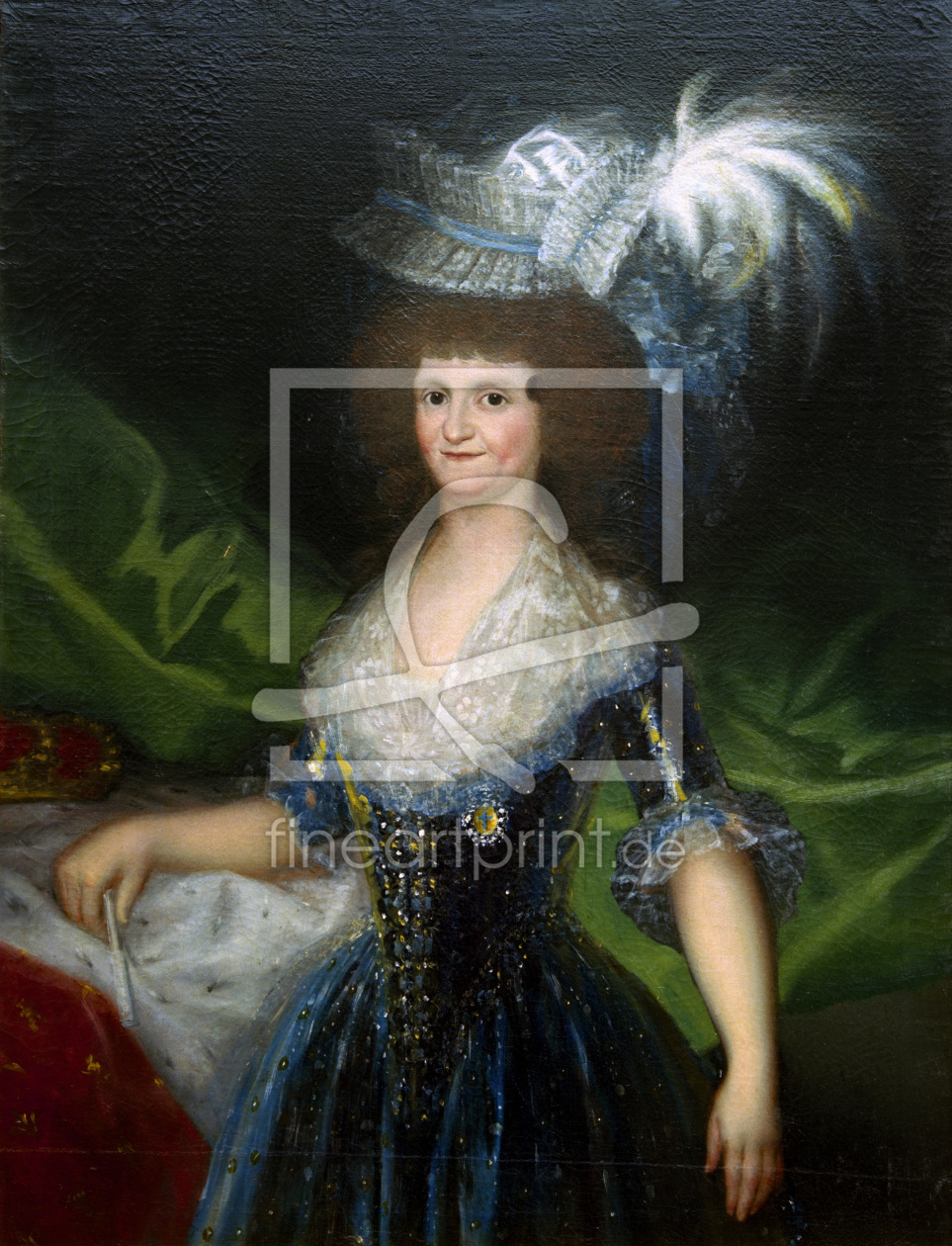 Bild-Nr.: 30009810 Maria Luisa of Spain / Paint.by Goya erstellt von Goya, Francisco de