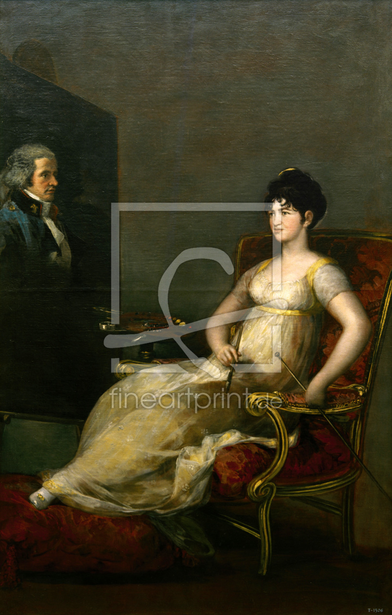 Bild-Nr.: 30009826 Maria Palafox y Portocarrero/Ptg.by Goya erstellt von Goya, Francisco de