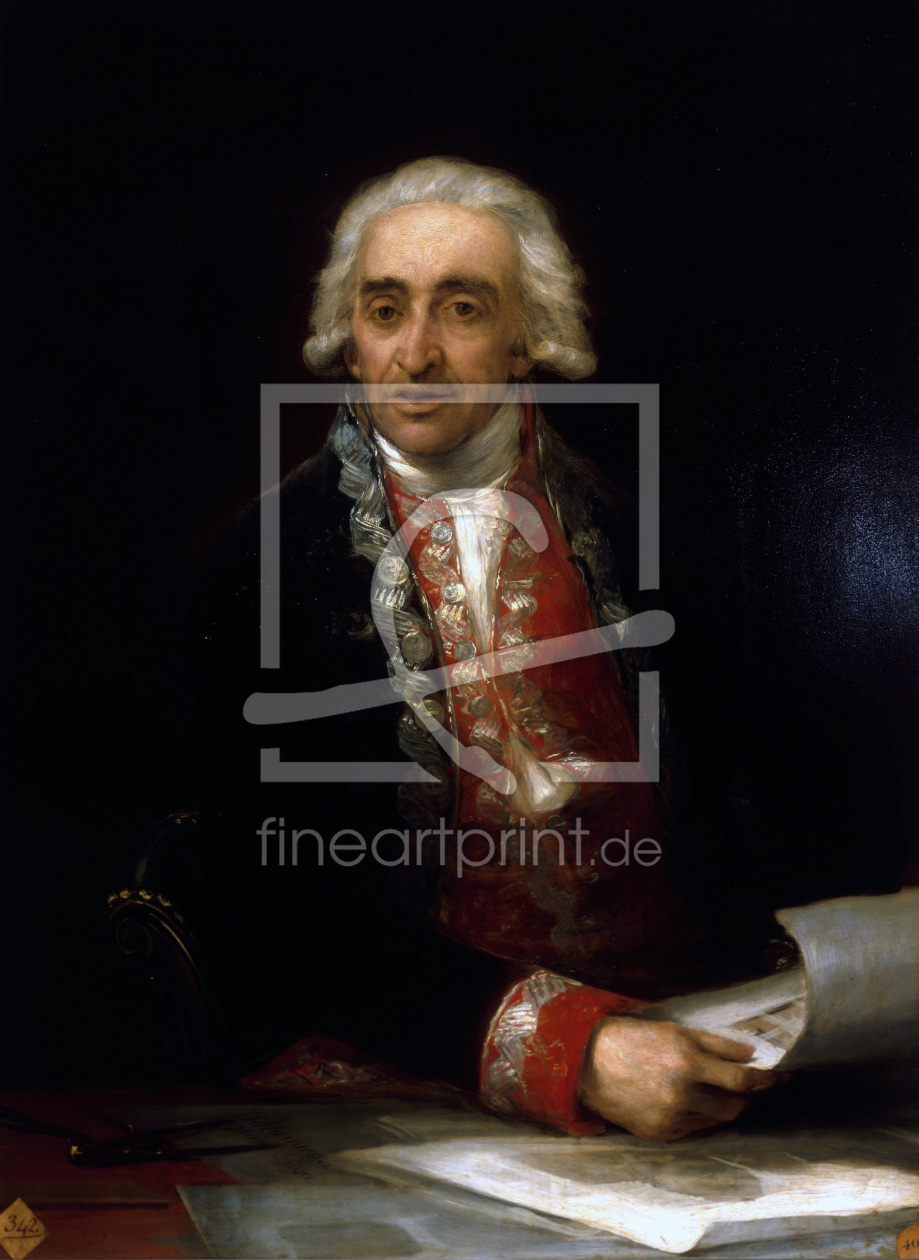 Bild-Nr.: 30009830 Juan de Villanueva / Portrait by Goya erstellt von Goya, Francisco de