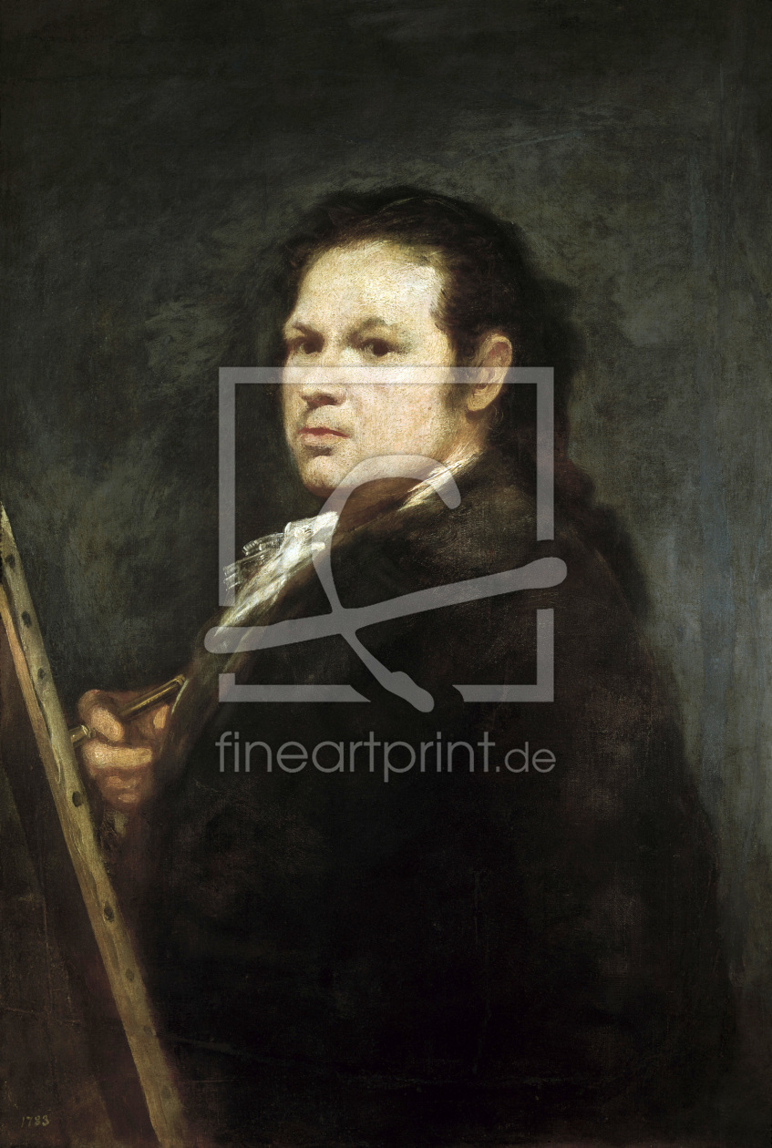 Bild-Nr.: 30009891 Goya / Self-portrait / 1783 erstellt von Goya, Francisco de