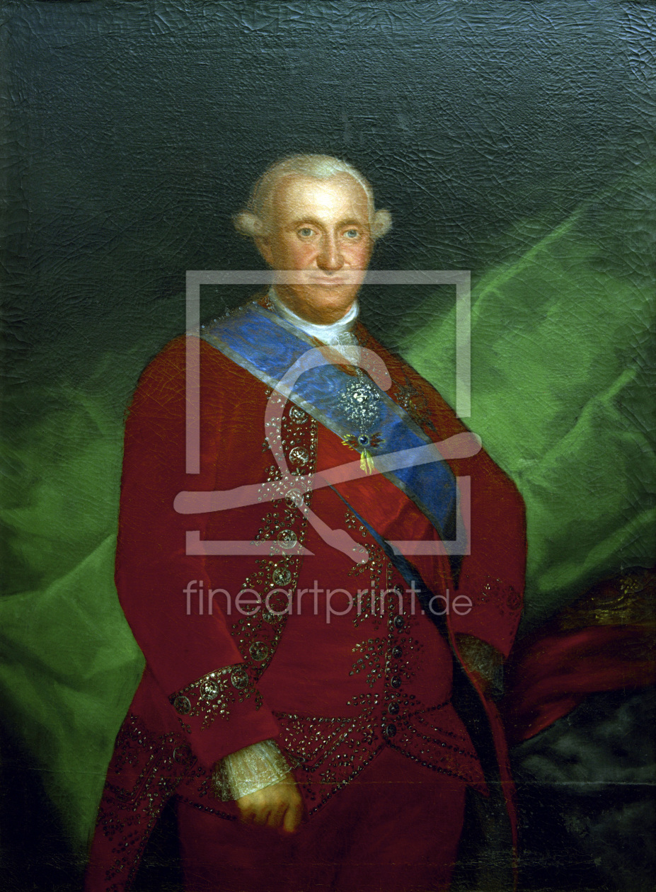 Bild-Nr.: 30009915 Charles IV of Spain / Paint.by Goya erstellt von Goya, Francisco de