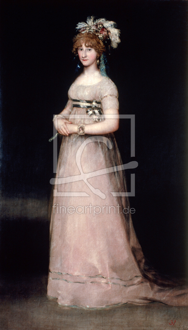 Bild-Nr.: 30009917 Countess of Chinchón / Goya /c.1797/1802 erstellt von Goya, Francisco de