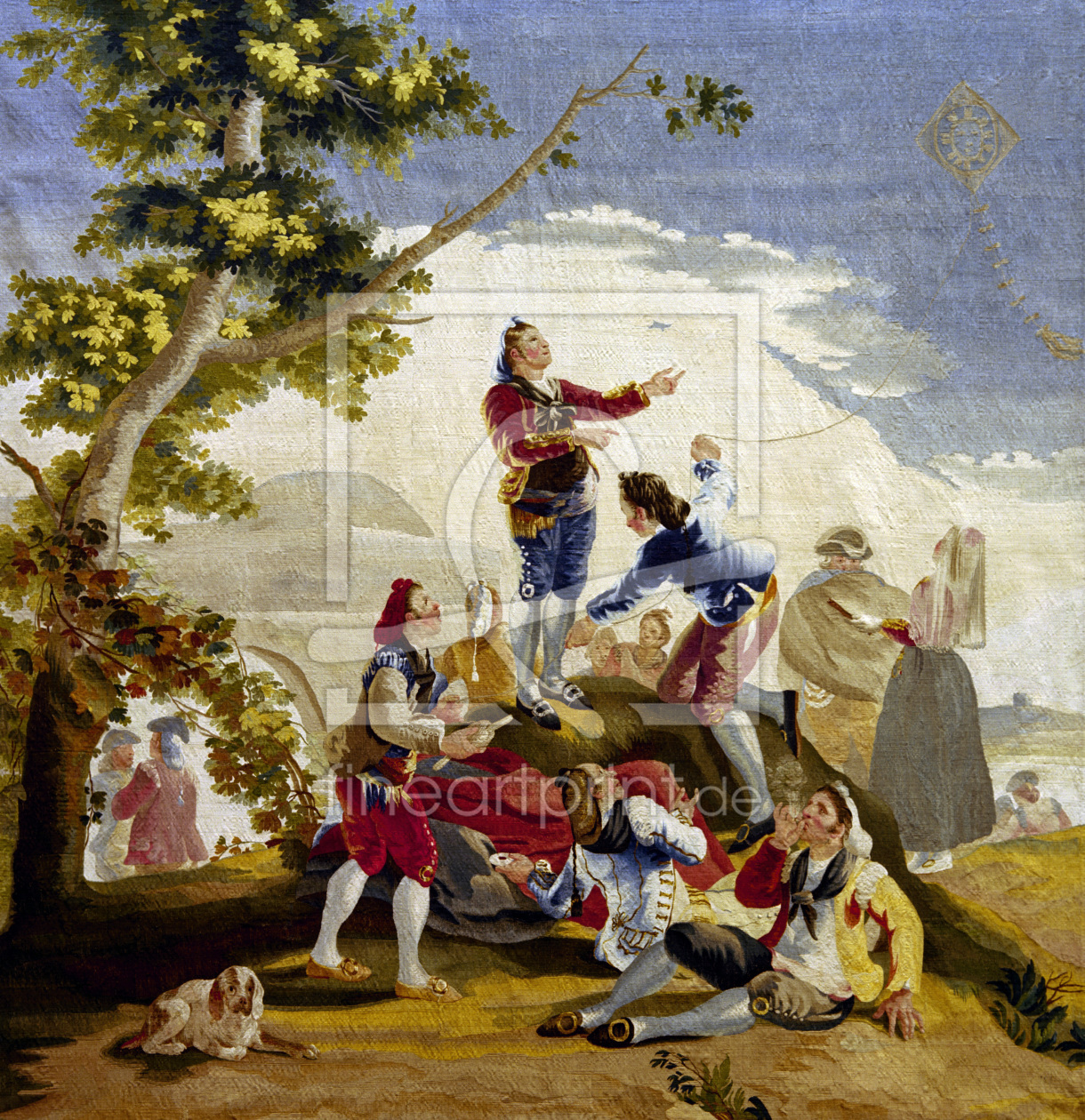 Bild-Nr.: 30009943 F.Goya, The Dragon / Tapestry erstellt von Goya, Francisco de