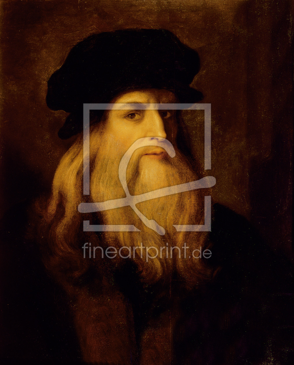 Bild-Nr.: 31000005 Portrait of a man, presumed to be Leonardo da Vinci erstellt von da Vinci, Leonardo