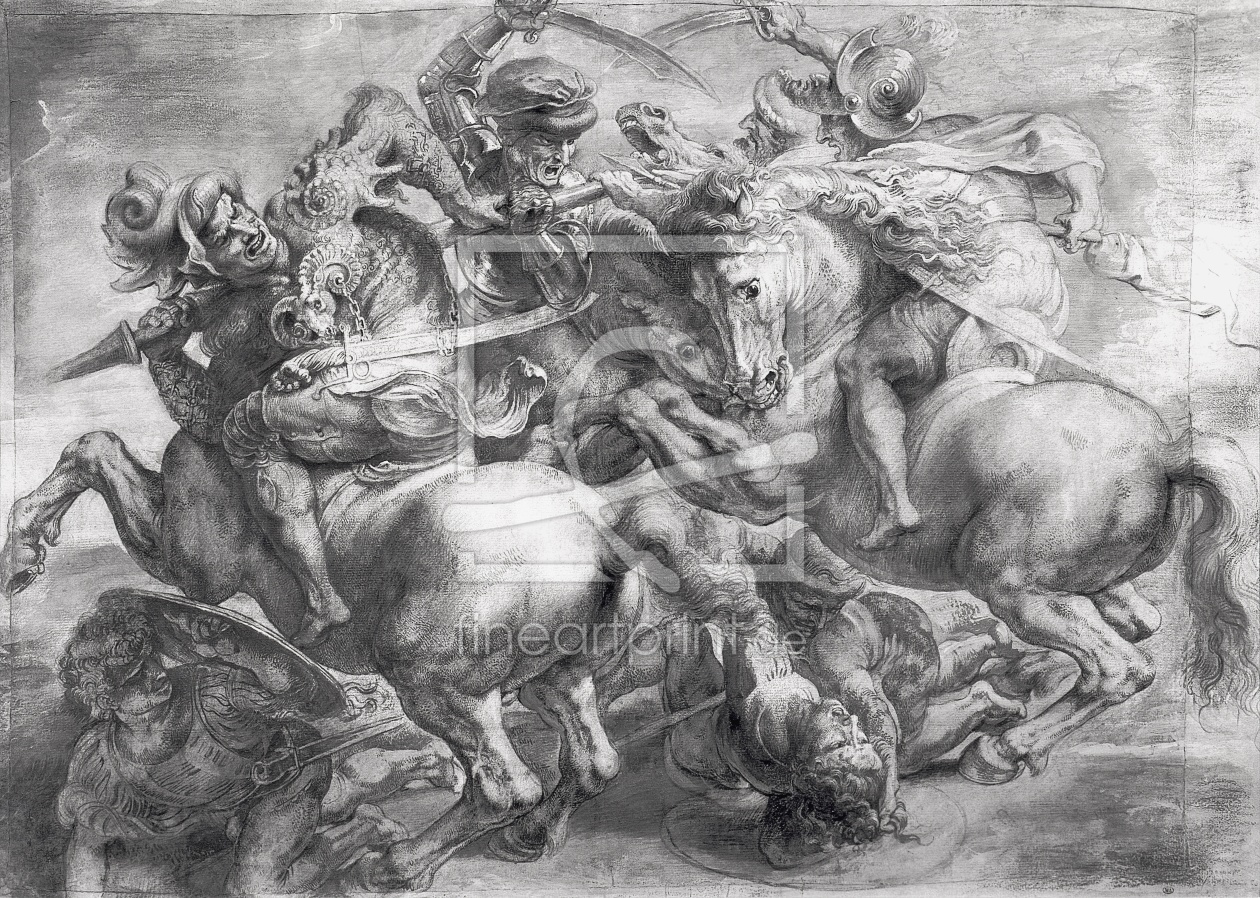 Bild-Nr.: 31000009 The Battle of Anghiari after Leonardo da Vinci Bild-Nr.: 31000009 The Battle of Anghiari after Leonardo da Vinci erstellt von Rubens, Peter Paul