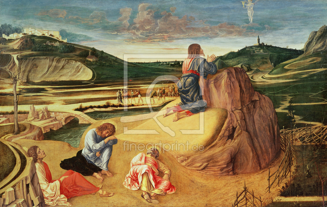 Bild-Nr.: 31000044 The Agony in the Garden, c.1465 erstellt von Bellini, Giovanni