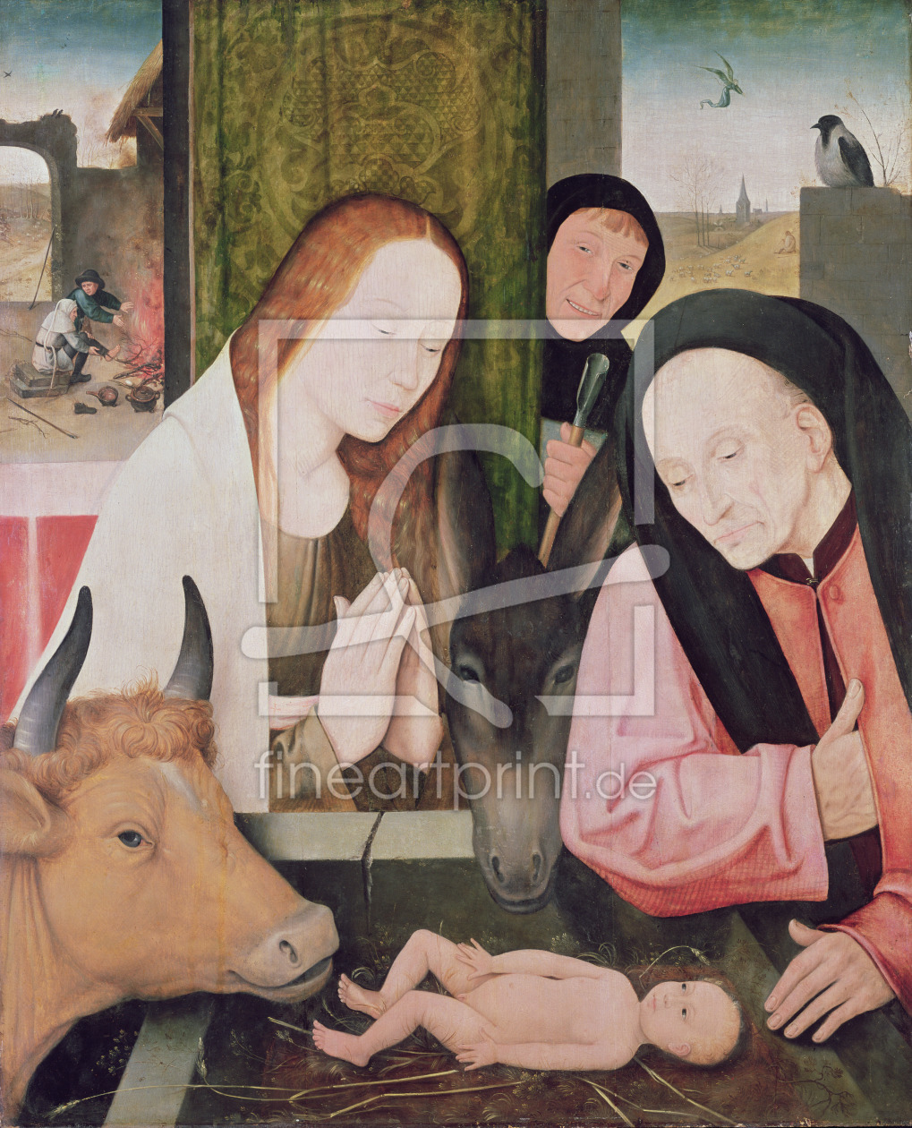 Bild-Nr.: 31000048 Adoration of the Child erstellt von Bosch, Hieronymus