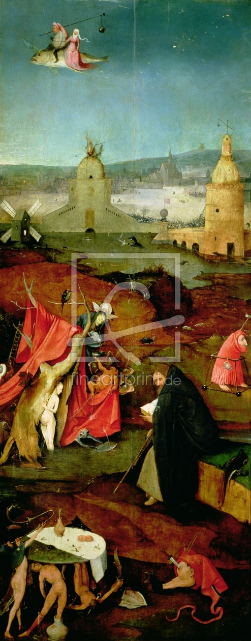 Bild-Nr.: 31000062 Temptation of St. Anthony erstellt von Bosch, Hieronymus