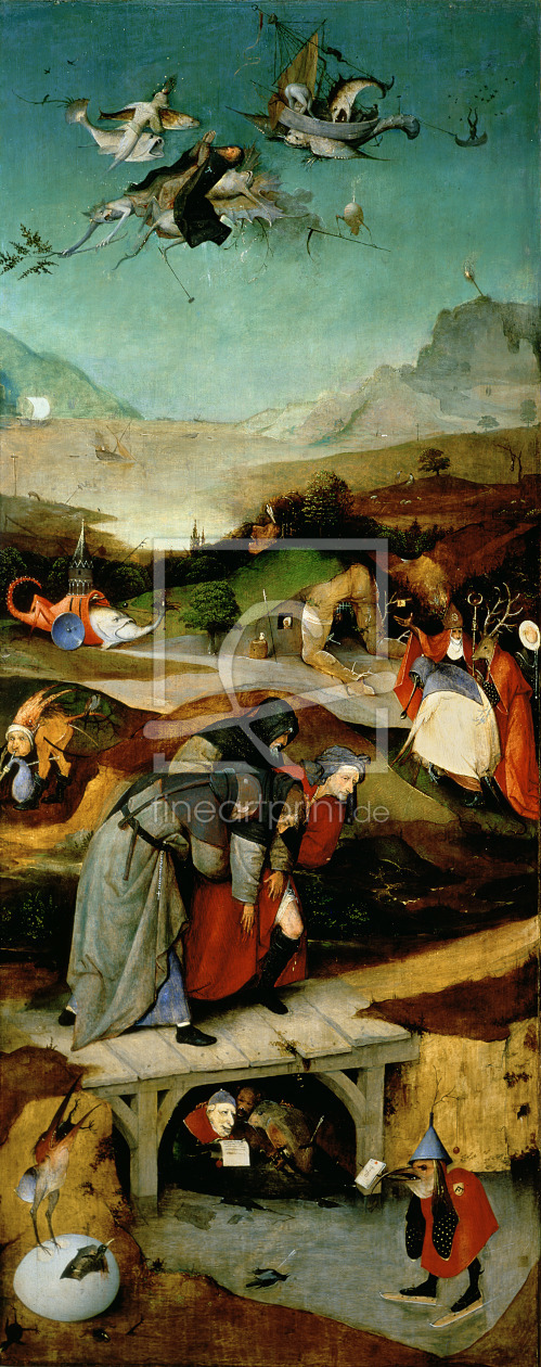 Bild-Nr.: 31000063 Temptation of St. Anthony Bild-Nr.: 31000063 Temptation of St. Anthony erstellt von Bosch, Hieronymus