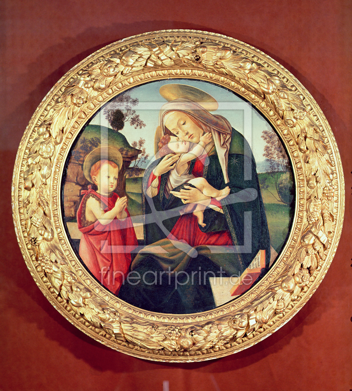 Bild-Nr.: 31000112 Virgin and Child with John the Baptist erstellt von Botticelli, Sandro