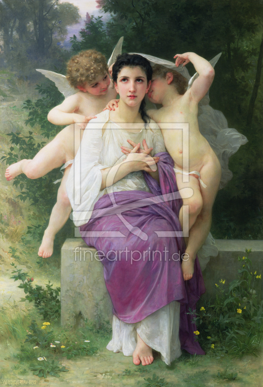 Bild-Nr.: 31000122 The Heart's Awakening, 1892 erstellt von Bouguereau, William Adolphe