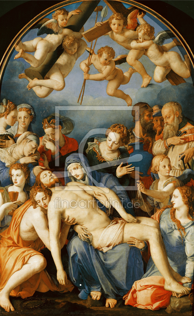 Bild-Nr.: 31000125 Deposition from the Cross, 1543-45 erstellt von Bronzino, Agnolo