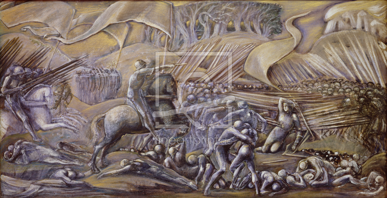 Bild-Nr.: 31000154 The Battle of Flodden Field, 1882 erstellt von Burne-Jones, Edward