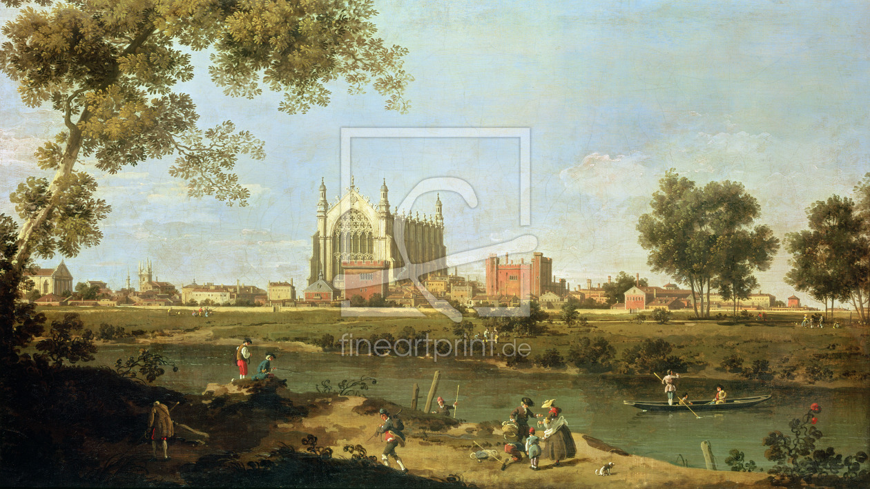 Bild-Nr.: 31000158 Eton College, c.1754 erstellt von Canal, Giovanni Antonio & Bellotto, Bernardo