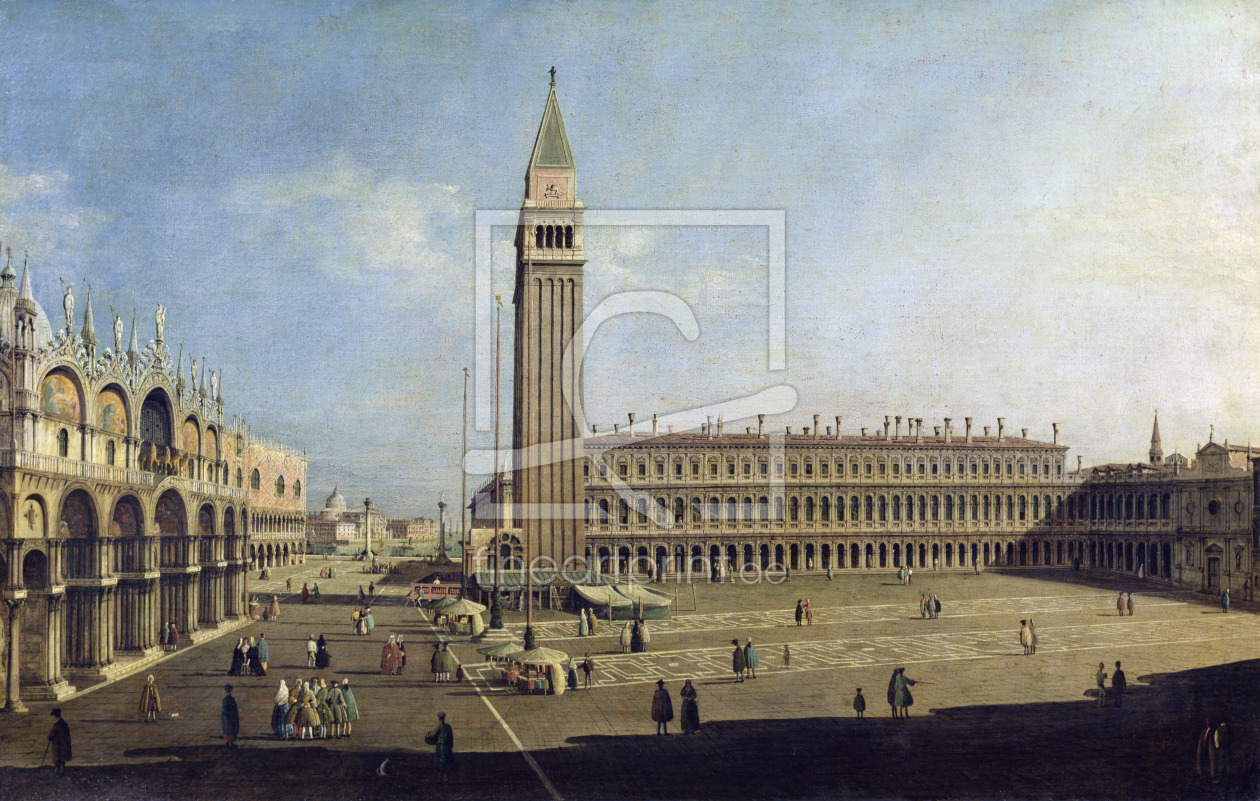 Bild-Nr.: 31000161 Piazza San Marco, Venice erstellt von Canal, Giovanni Antonio & Bellotto, Bernardo