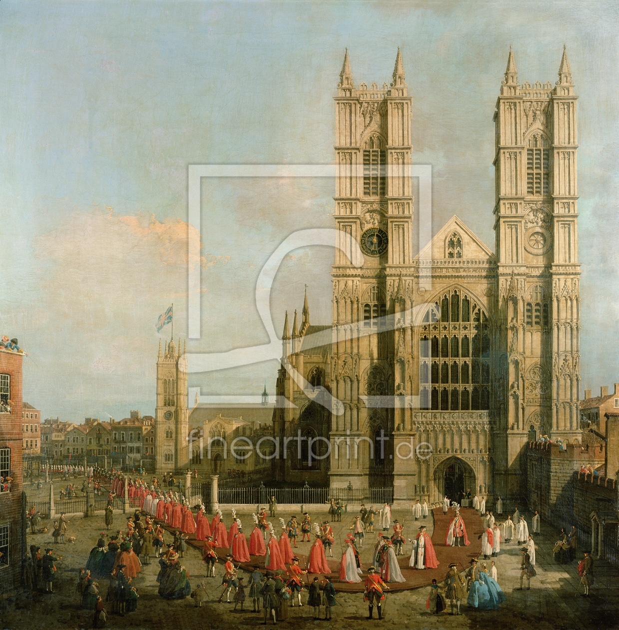 Bild-Nr.: 31000162 Procession of the Knights of the Bath erstellt von Canal, Giovanni Antonio & Bellotto, Bernardo