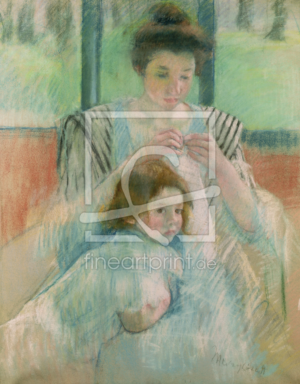 Bild-Nr.: 31000177 Mother and child erstellt von Cassatt, Mary