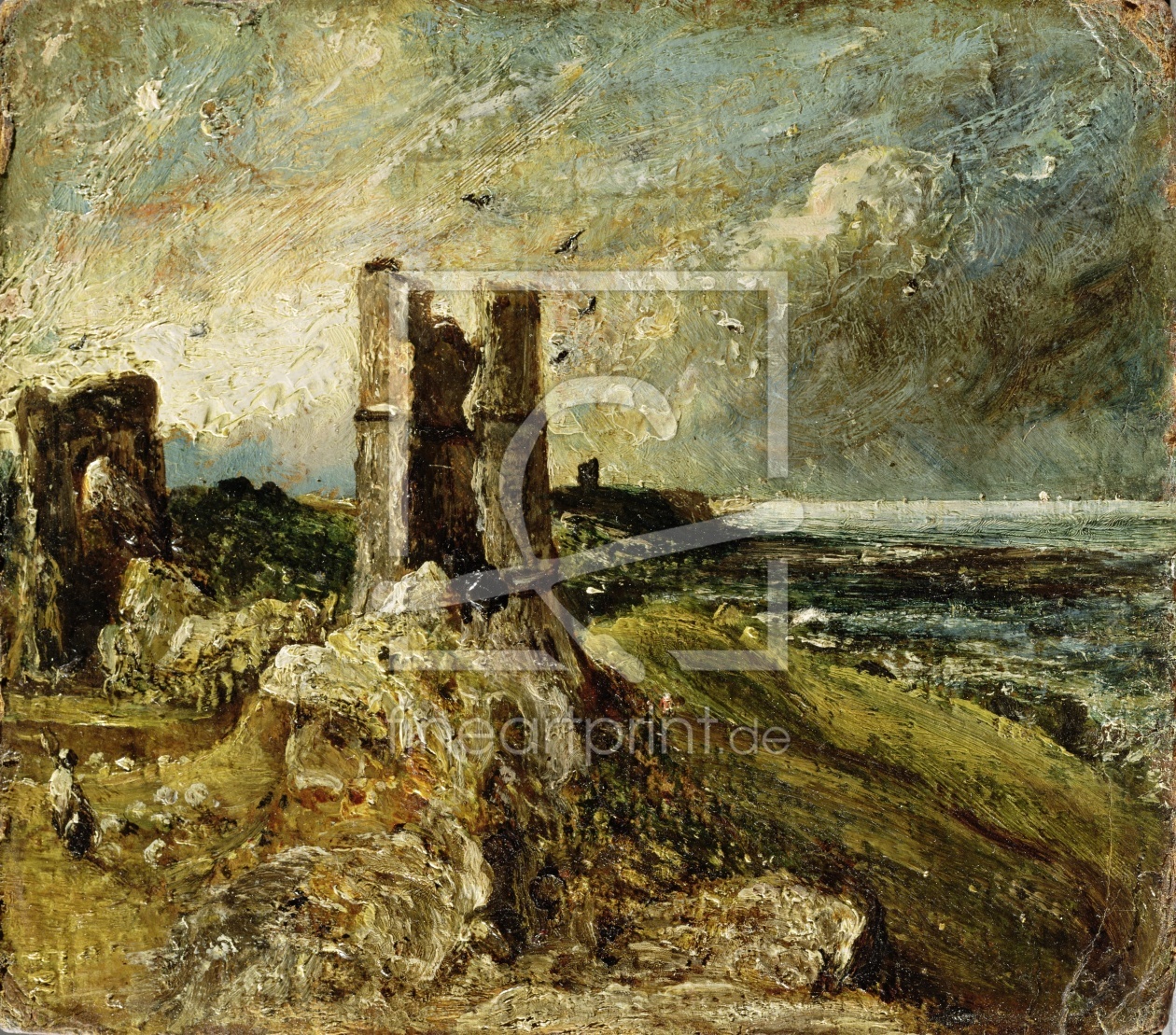 Bild-Nr.: 31000244 Sketch of Hadleigh Castle erstellt von Constable, John