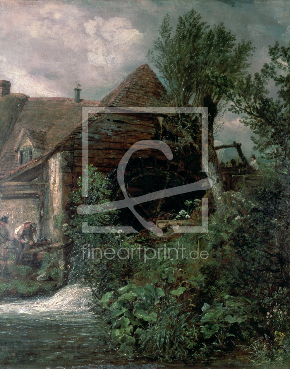 Bild-Nr.: 31000247 Watermill at Gillingham, Dorset erstellt von Constable, John