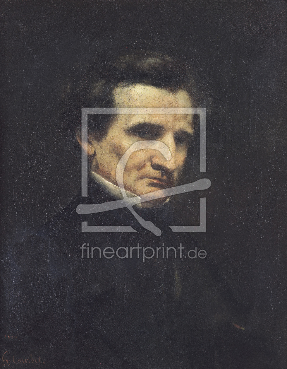 Bild-Nr.: 31000292 Hector Berlioz 1850 erstellt von Courbet, Gustave