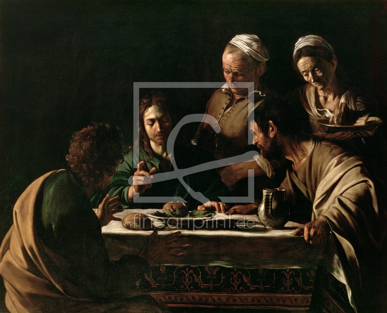 Bild-Nr.: 31000325 Supper at Emmaus, 1606 erstellt von da Caravaggio, Michelangelo Merisi