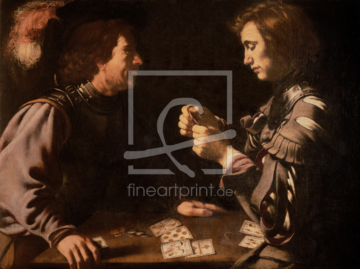 Bild-Nr.: 31000327 The Gamblers erstellt von da Caravaggio, Michelangelo Merisi