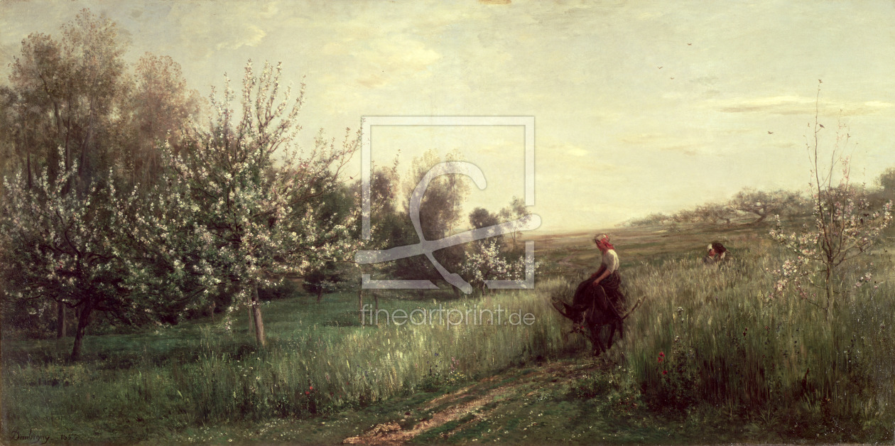 Bild-Nr.: 31000333 Spring, 1857 erstellt von Daubigny, Charles-François