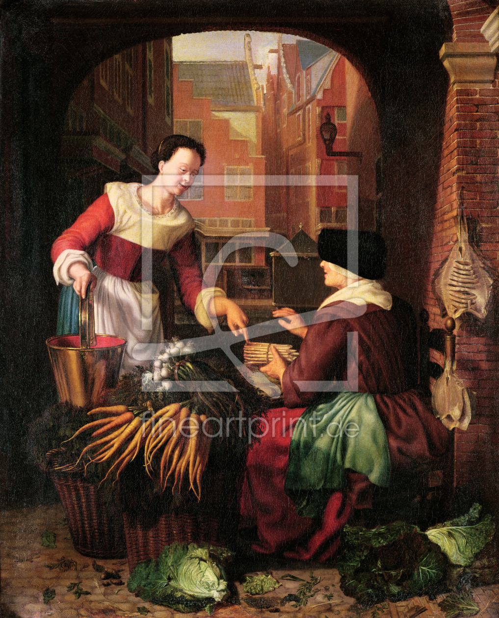 Bild-Nr.: 31000339 The Vegetable Seller erstellt von Dou, Gerard