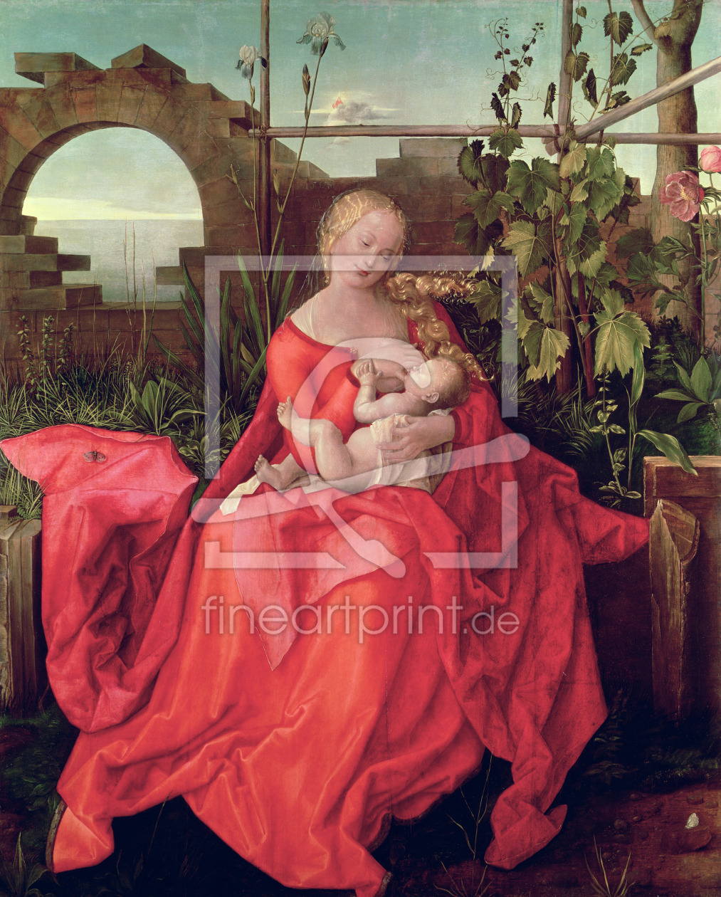 Bild-Nr.: 31000367 Virgin and Child 'Madonna with the Iris', 1508 erstellt von Dürer, Albrecht