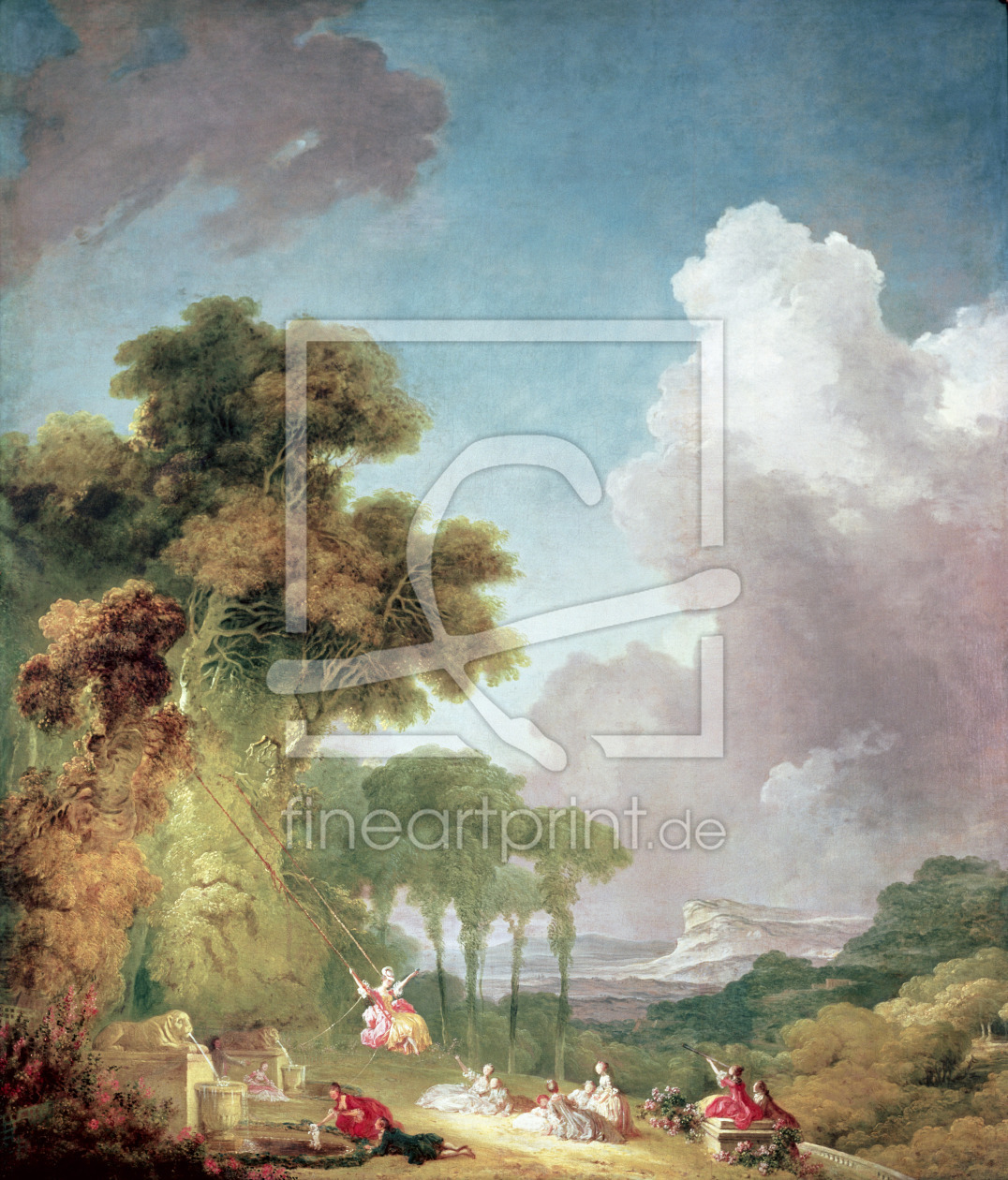 Bild-Nr.: 31000419 The Swing, c.1775-1780 erstellt von Fragonard, Jean-Honoré