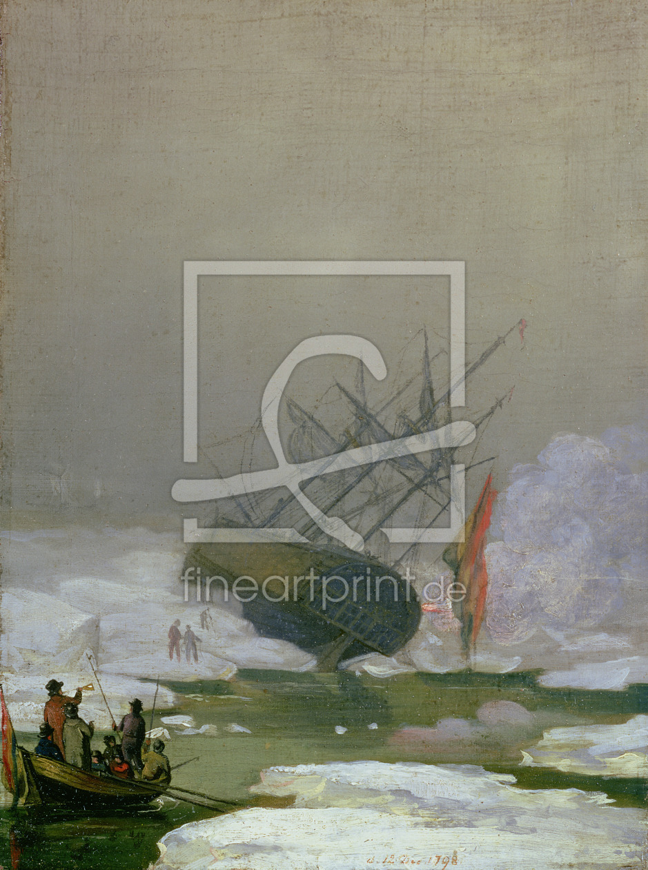 Bild-Nr.: 31000424 Ship in the Polar Sea, 12th December 1798 erstellt von Friedrich, Caspar David