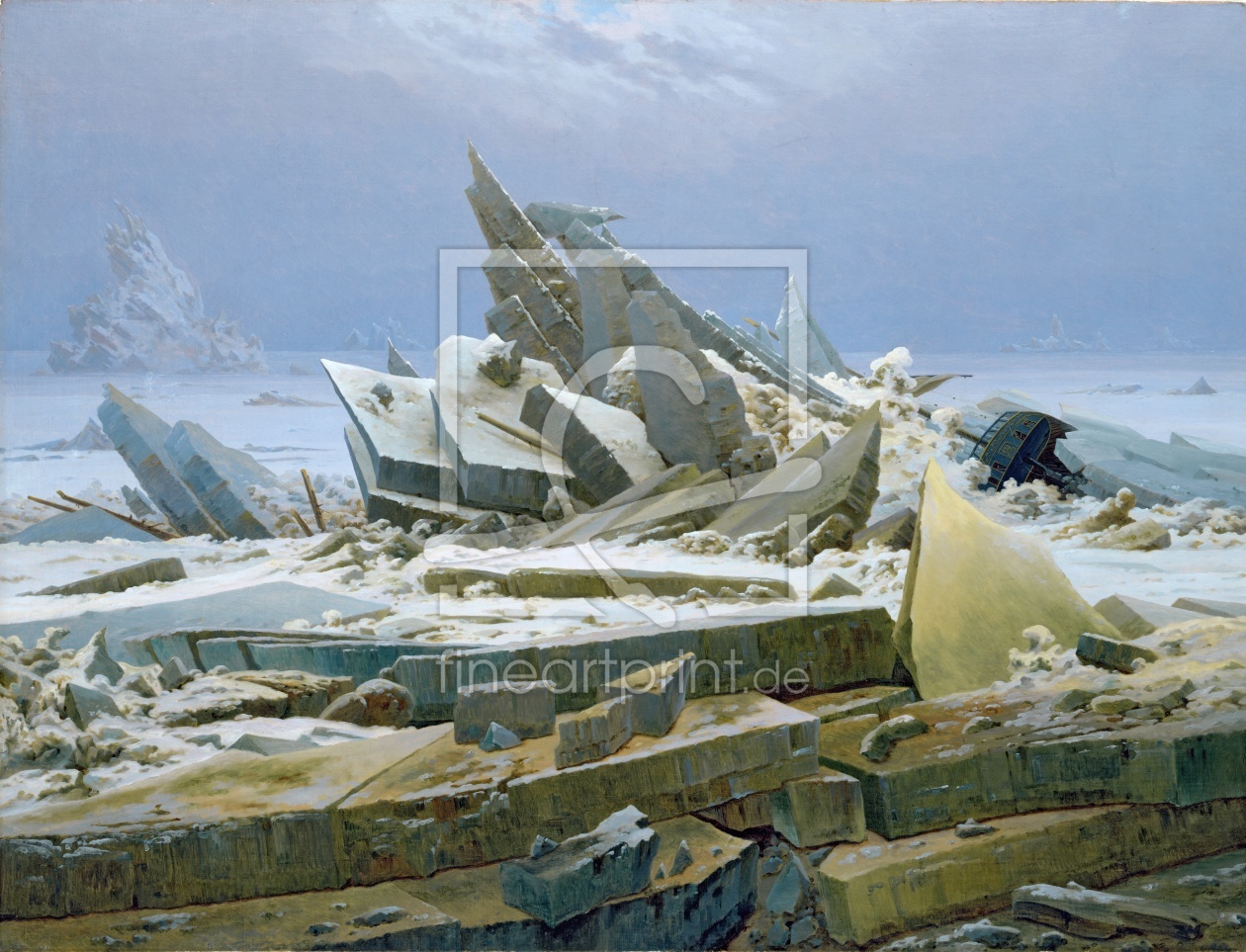 Bild-Nr.: 31000425 The Polar Sea, 1824 erstellt von Friedrich, Caspar David