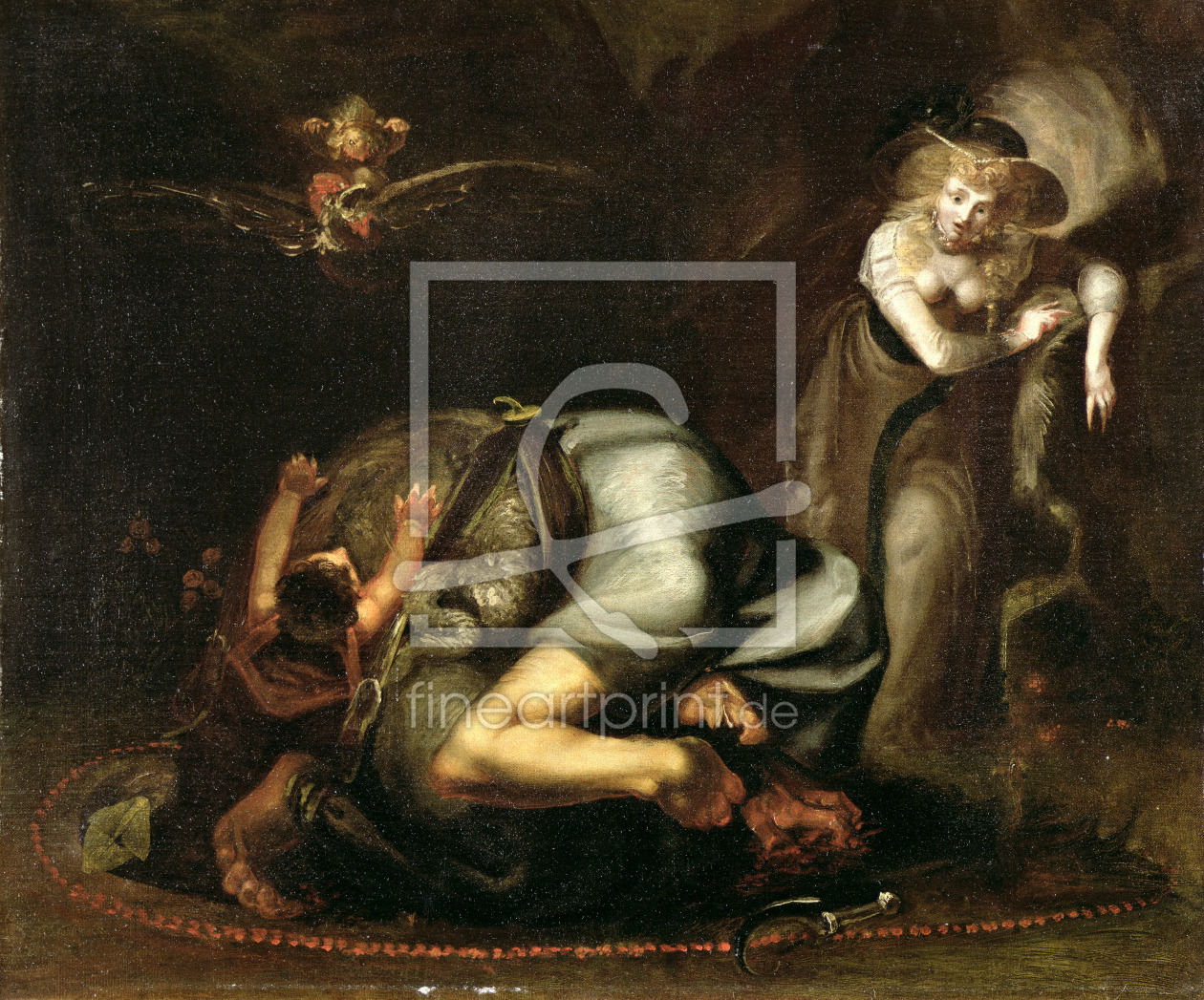 Bild-Nr.: 31000431 Scene of Witches from 'The Masque of Queens' by Benjamin Jonson c.1785 erstellt von Füssli, Johann Heinrich d.J.