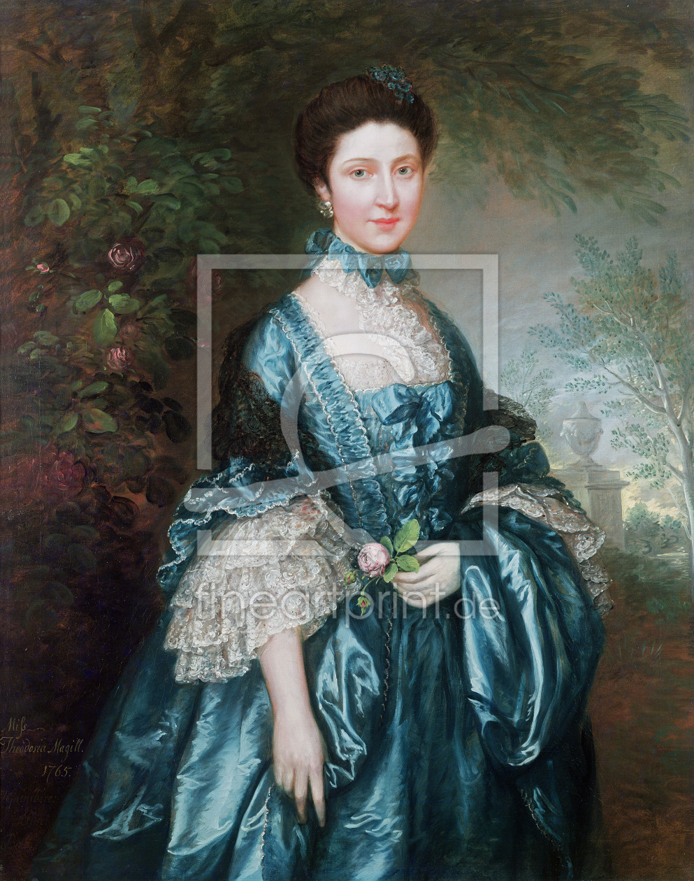 Bild-Nr.: 31000442 Miss Theodosia Magill, Countess Clanwilliam , 1765 erstellt von Gainsborough, Thomas