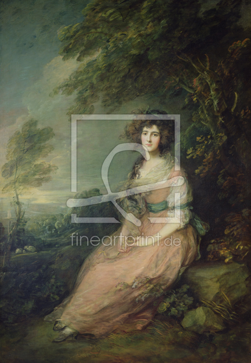 Bild-Nr.: 31000446 Mrs. Richard Brinsley Sheridan, c.1785-87 erstellt von Gainsborough, Thomas