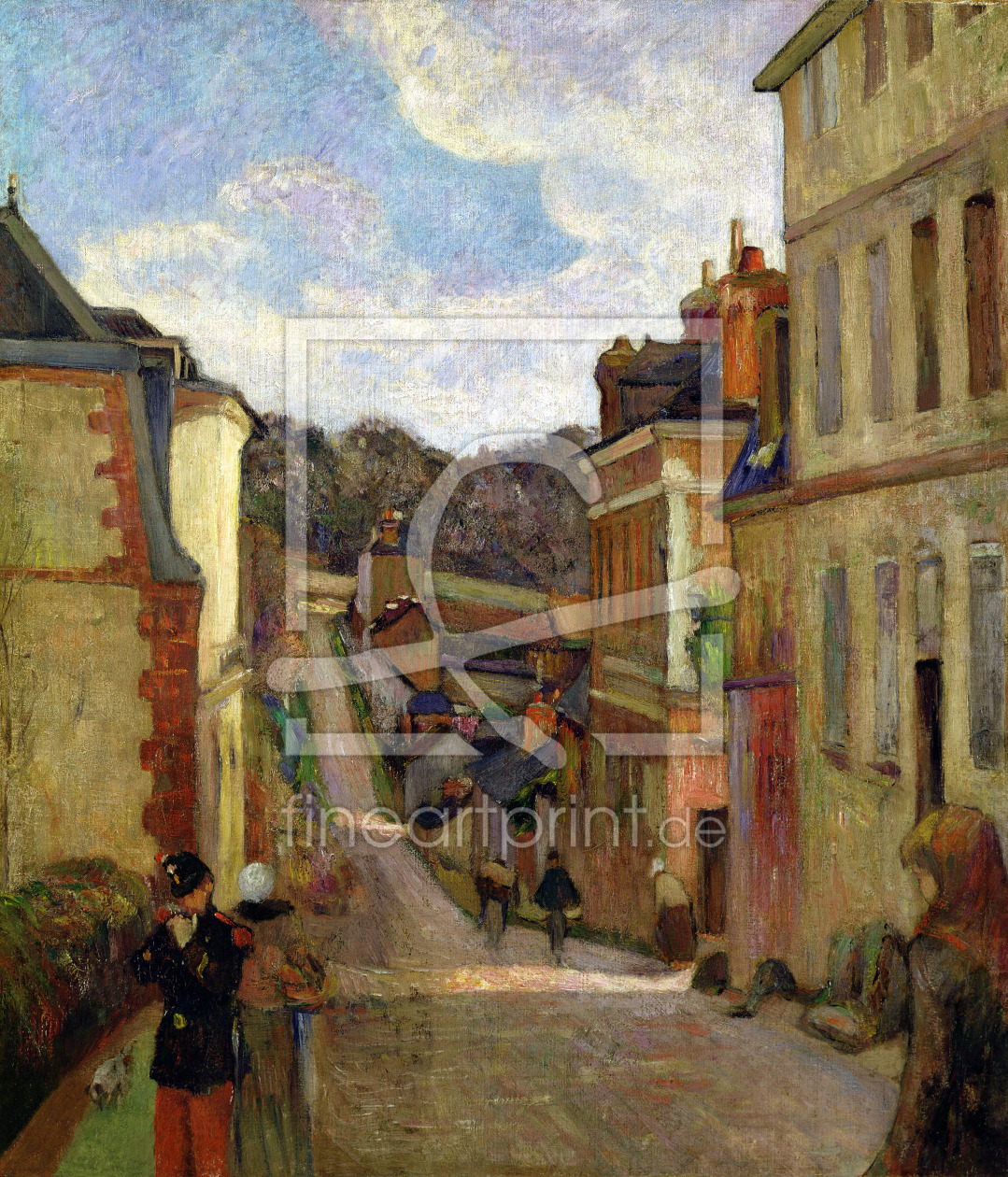 Bild-Nr.: 31000460 A Suburban Street, 1884 erstellt von Gauguin, Paul