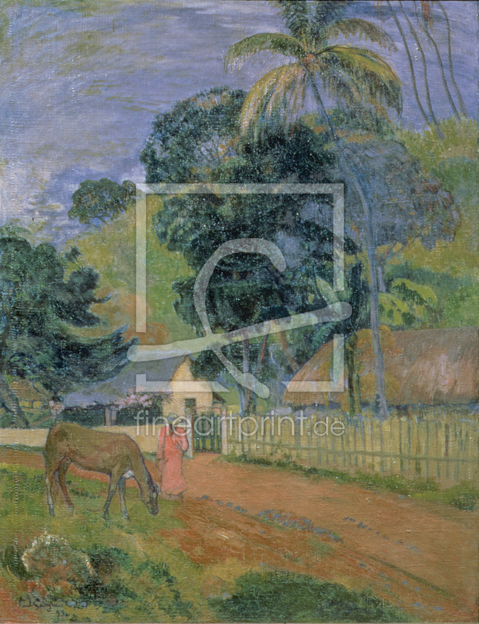 Bild-Nr.: 31000476 Landscape, 1899 erstellt von Gauguin, Paul