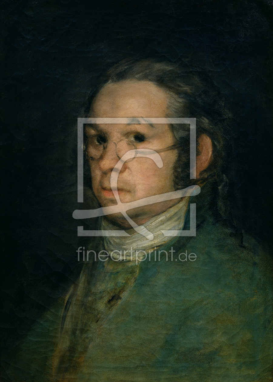 Bild-Nr.: 31000546 Self portrait with spectacles, c.1800 Bild-Nr.: 31000546 Self portrait with spectacles, c.1800 erstellt von Goya, Francisco de