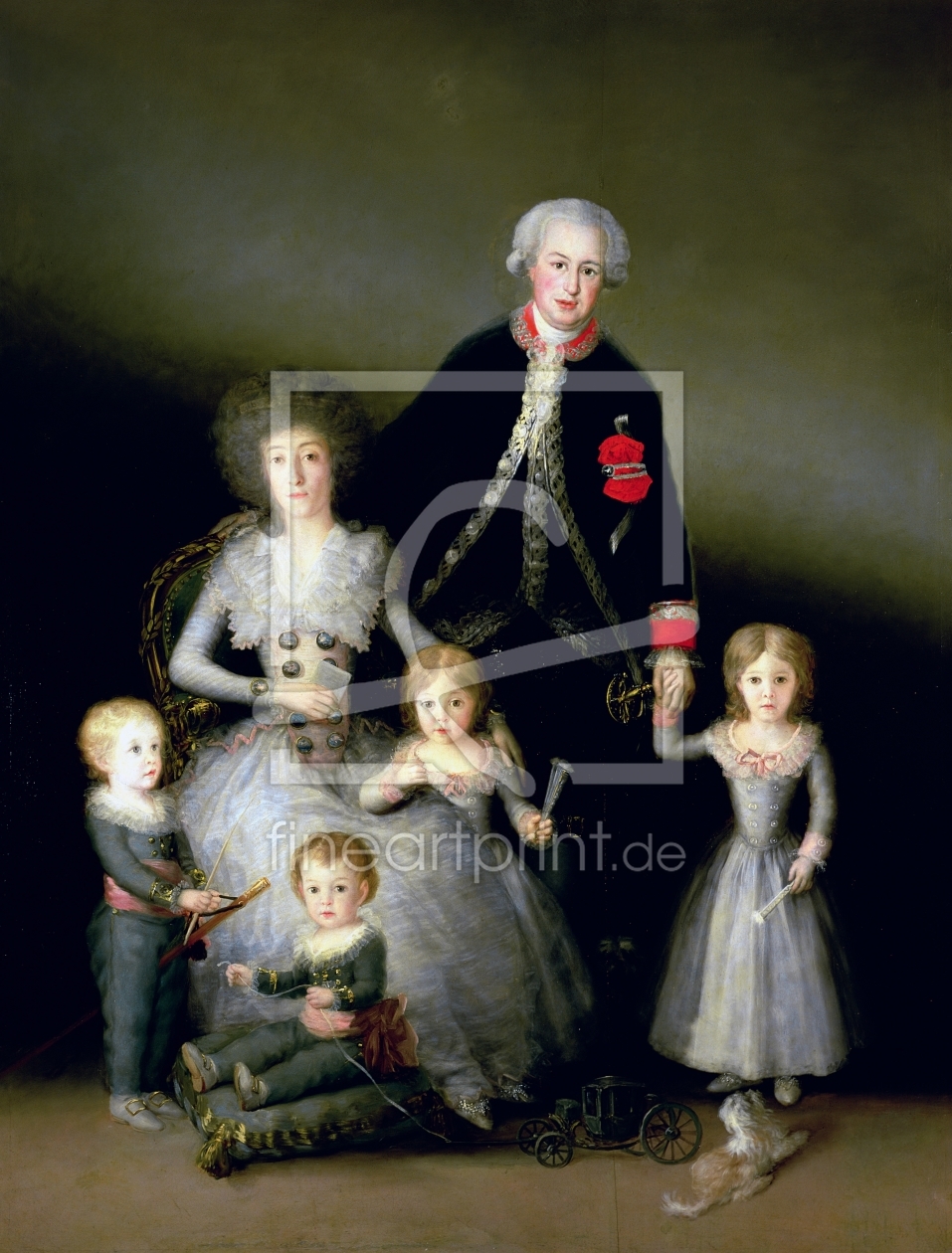 Bild-Nr.: 31000552 The Duke of Osuna and his Family, 1788 erstellt von Goya, Francisco de