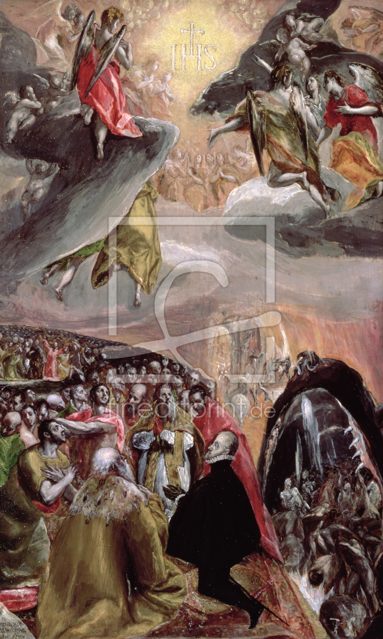 Bild-Nr.: 31000592 The Adoration of the Name of Jesus, c.1578 erstellt von Greco, El (Domenikos Theotokopoulos)