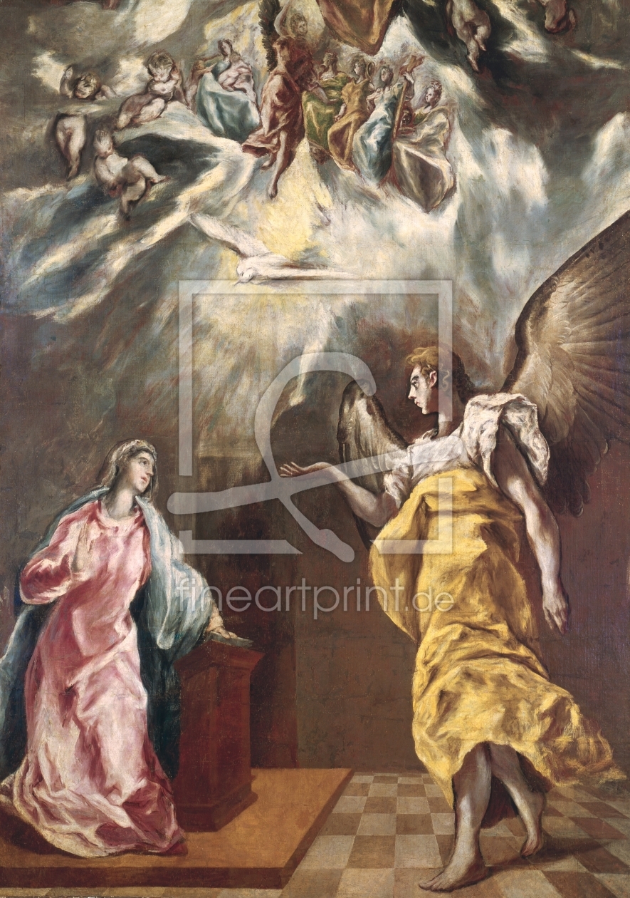Bild-Nr.: 31000594 The Annunciation erstellt von Greco, El (Domenikos Theotokopoulos)