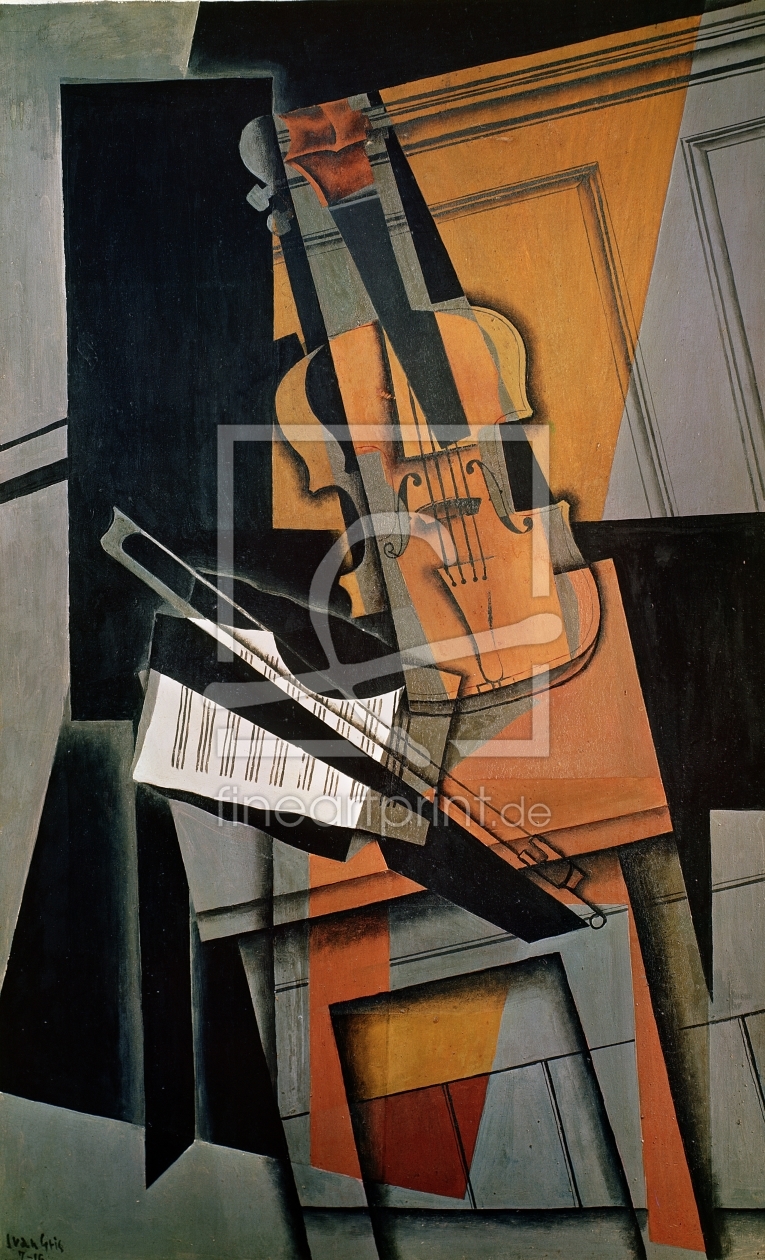 Bild-Nr.: 31000607 The Violin, 1916 erstellt von Gris, Juan