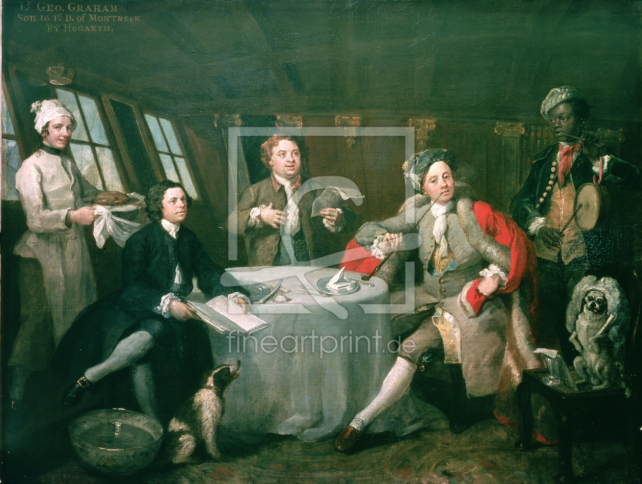 Bild-Nr.: 31000642 Captain Graham in his Cabin Bild-Nr.: 31000642 Captain Graham in his Cabin erstellt von Hogarth, William