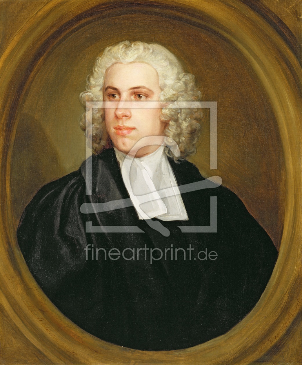 Bild-Nr.: 31000644 John Lloyd, Curate of St. Mildred's, Broad Street, 1738 erstellt von Hogarth, William